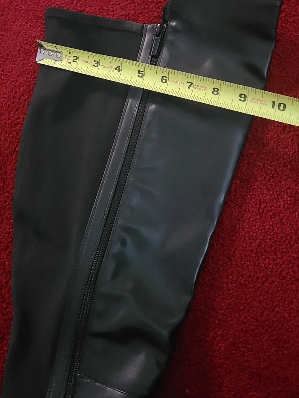 NWT Lane Bryant Women sz. 8 Over The Knee Boots Low Heel Fall Winter Party Boots
